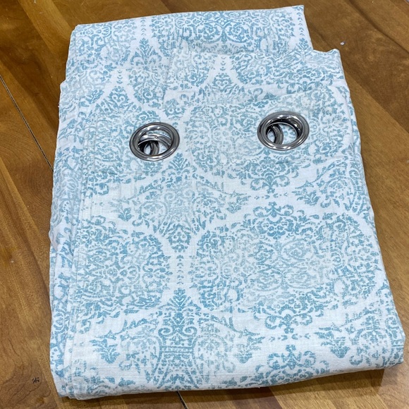 Pair of 46” X 76”, window curtains. - Picture 1 of 8